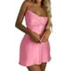 thumbnail image 4 of Vestido corto de fiesta con tirantes y hombros descubiertos, estampado floral, sexy, de verano para mujer Fridja  hj883, 4 of 7