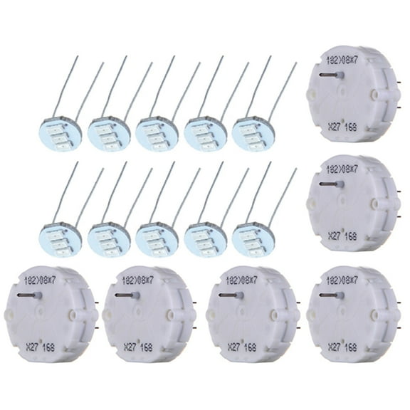 ECCPP For GM Stepper Motor Repair Kit X27 168 Speedometer Instrument Cluster Gauge Kit for Chevy Silverados 2003-2006 for Tahoes for Yukons for Suburbans (6Motors,10 T5 Backlight Bulbs)