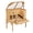 Indoor-Natural-2, variant on Tortoise Habitat Enclosure On Wheels Large Wooden 2-Tier Tortoise House with Storage Shelf Indoor Reptile Cage with Leakproof Tray