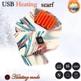 thumbnail image 1 of Foulard Réchauffant et Chaleureux pour Femmes FashionableSmart Mobile Power Recharge USB pour le Cou et les Épaules Protection contre le Froid Hivernal et Foulard Chauffante Chaude pour Hommes et Femmes, 1 of 5