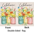 thumbnail image 3 of Garden Flag Stand Valentine''s DayGarden Flags St Patrick''s Day Garden Flag Seasonal Garden Flags Set of 12 Double Sided Burlap 12.5 x 18 Inch Valentine''s Day House Flag, 3 of 6