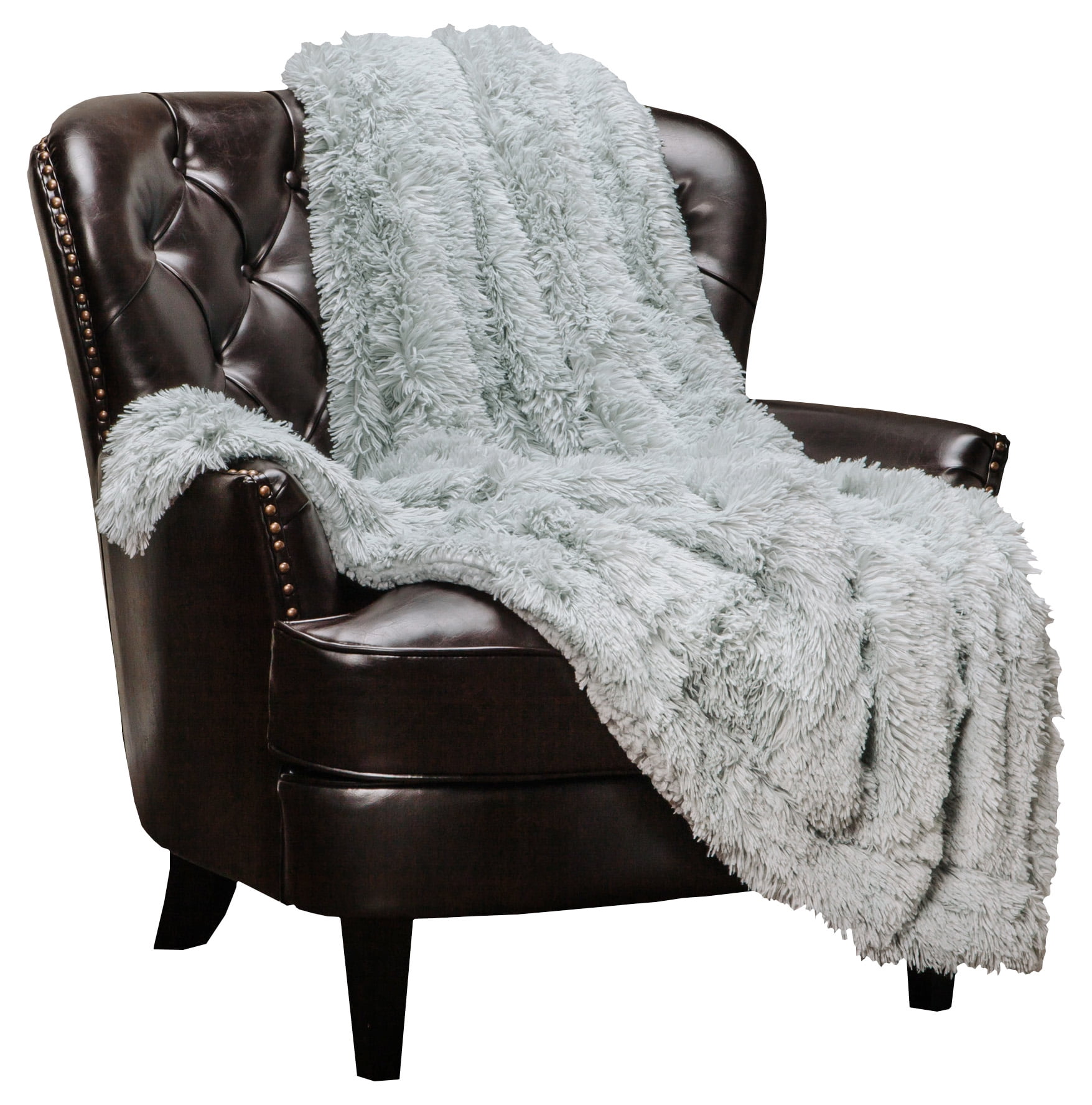 Chanasya Super Soft Shaggy Longfur Throw BlanketSnuggly Fuzzy Faux Fur 