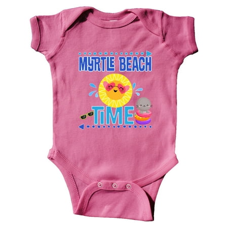 

Inktastic Myrtle Beach Vacation Time Gift Baby Girl Bodysuit