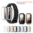 thumbnail image 2 of Étui de Protection pour Redmi Smart Band 2 Résistant Pare-Chocs Complet TPU pour Xiaomi Band 8 Active Scratch Protecteur d'Écran 1 Transparent Redmi Band 2, 2 of 6