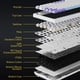 thumbnail image 5 of Teclado mecánico EPOMAKER Ajazz AK820 Pro 75% inalámbrico, 5 of 7