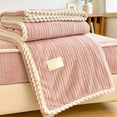 thumbnail image 4 of kchsji Fleece Blanket, Ultra Soft Extra Thick Double Layer Blanket, Cozy Warm Lightweight Throw Blanket for Bed Couch Sofa, All Season Flannel Blanket for Nap Office Travel and Home Decor, 4 of 6