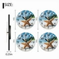 thumbnail image 2 of Battery Operated Analog Wall Clocks Non-Ticking Silent Modern Clock Decorative for Home,Office-Starfish Sitting On The Sand(10inch), 2 of 4