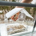 thumbnail image 4 of Boreal Craft Window Bird Feeders With Strong Suction Cups Color Printed For Wild Birds Garden Yard Clear Bird Feeders For Window Viewing Outdoors Window Bird Feeder For Cats Squirrel Proof Feeders on, 4 of 7