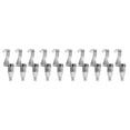 thumbnail image 1 of Luzkey 10 X Wire Rope Hangers, Picture Rail Hanging Hooks, Hardware Art Gallery Display Hooks for Basket Mirror, 1.2mm-2mm Wire Rope, 1 of 8