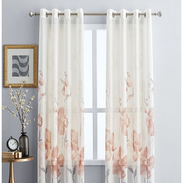 Panneau transparent floral hometrends