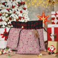 thumbnail image 6 of Easygdp Cute Love Fabric Gift Bags for Christmas Presents - Christmas Bags, Christmas Gift Bags for Presents, Christmas Gift Wrap-Black, 6 of 8