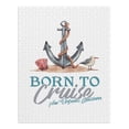 thumbnail image 1 of New Orleans, LA, Born to Cruise, Anchor and Seagull (1000 Piece Puzzle, Size 19x27, Challenging Jigsaw Puzzle for Adults and Family, Made in USA), 1 of 4