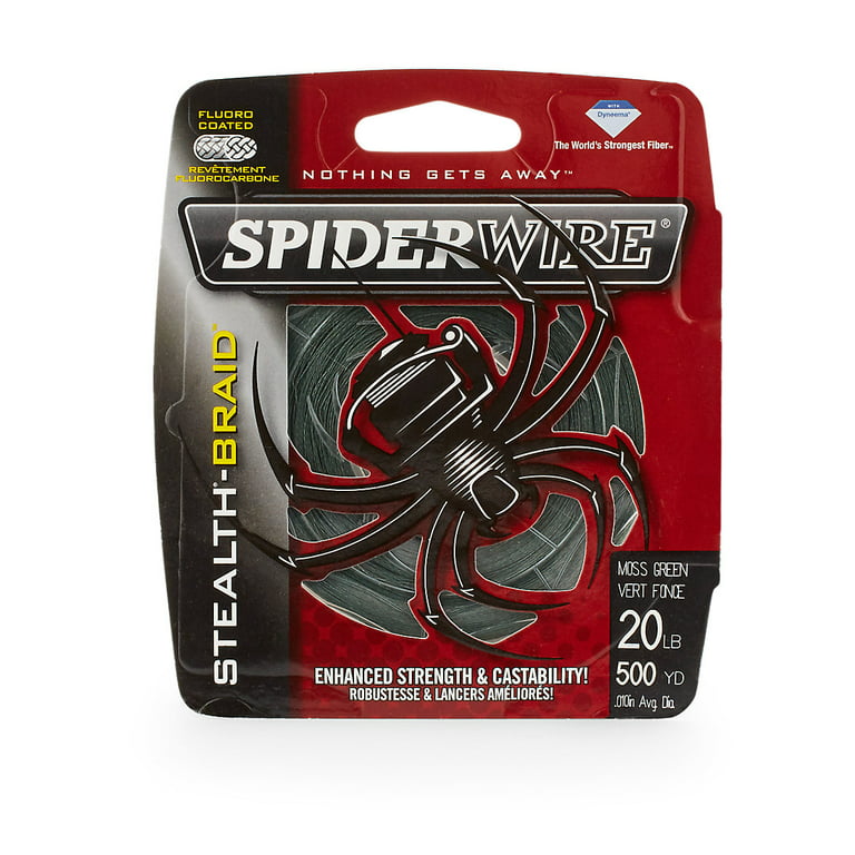 Spiderwire Smooth 8 Braid Red Fishing Line