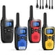 thumbnail image 1 of Walkie Talkies Wishouse M9 recargables de largo alcance, paquete de 4, 1 of 9