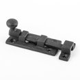 thumbnail image 5 of Renovator's Supply Wrought Iron Slide Bolt 3.5" Door Latch, Black, 5 of 10
