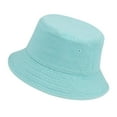 thumbnail image 2 of Bucket Hats Summer Outdoor Bucket Hat For Women Men Sun Wide Brim Foldable Lightweight Breathable Casual Fashionable Travel Beach Hats Mint Green One Size, 2 of 4