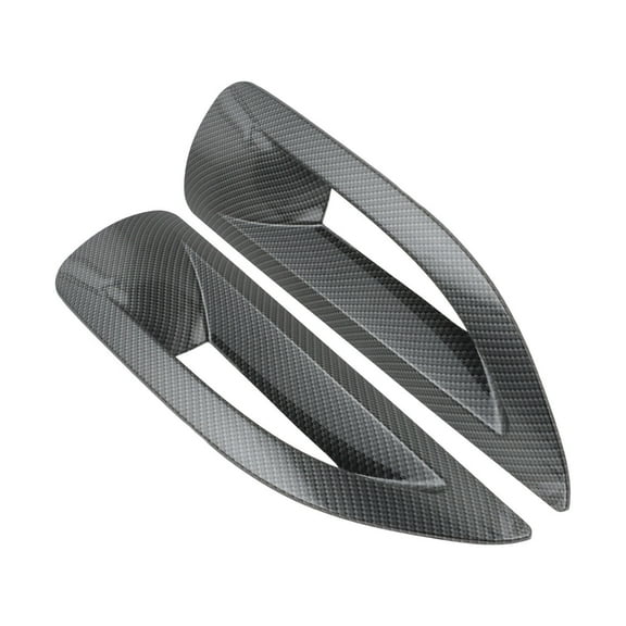 Set of 2 Hood Side Air Vent Cover Left & Right Fit for 2007-2017 Jeep Wrangler