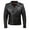 Black, variant on Milwaukee Leather SH1011 Men's Classic Brando Premium Leather Black Motorcycle Riders Leather Jacket w/ Side Laces 11X-Large