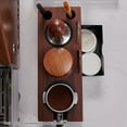 thumbnail image 4 of Tamping Station,51mm To Station Countertop Wooden Espresso 3 51mm Tamper 3 Tampers Coffee Station Wooden Coffee Station 58mm Wooden Espresso Tamper To 58mm Universal Tampers Coffee Espresso, 4 of 6