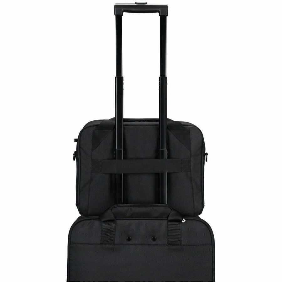 Targus Classic EcoSmart CN414GL Carrying Case (Briefcase) for 13" to 14" Notebook, Black, TAA Compliant