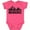 Retro Heather Pink, variant on Inktastic Milwaukee Skyline Grunge Boys or Girls Baby Bodysuit