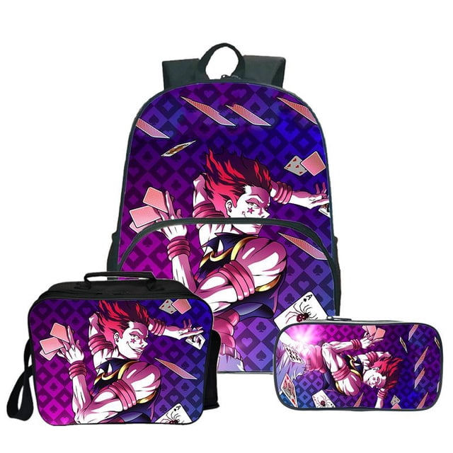 Set de mochilas JoJos Bizarre Adventure Anime con impresión 3D