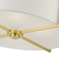 thumbnail image 3 of Livex Lighting - Wesley - 4 Light Semi-Flush Mount in Contemporary Style - 19, 3 of 13