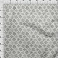 thumbnail image 4 of oneOone Rayon Gray Fabric Text Dress Material Fabric Print Fabric By The Yard 56 Inch Wide, 4 of 5