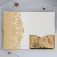 thumbnail image 4 of Folding Party Invitation Greeting Card for Wedding Engagement Festival Occasion, 4 of 11