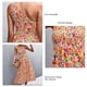 thumbnail image 4 of Vestido A Media Pierna Con Estampado Floral, Lavable, Elegante, Con Cierre De Cremallera Oculta, Informal, De Moda, Con Un Hombro, Sin Mangas, Para La Vida Diaria, Para Fiestas ANGGREK Otros, 4 of 5