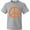 AC-Heather Grey, variant on Inktastic Funky Orange Peace Sign Youth T-Shirt