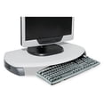 thumbnail image 1 of Support CRT/LCD avec Rangement du Clavier- 23w x 13 1/4d x 3h- Gris, 1 of 1