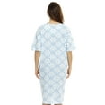 thumbnail image 3 of Just Love Short Sleeve Nightgown Sleepwear for Women (Floral Medallion, Medium), 3 of 3