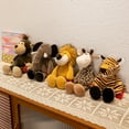 thumbnail image 3 of Simulation Jungle Animal Party Plush Toy Forest Lion King Tiger Elephant Giraffe Doll, 3 of 4