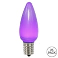 thumbnail image 2 of Vickerman C9 Ceramic LED Purple Twinkle Bulb Nickel Base, 25 Bulbs per bag, 2 of 2