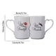 thumbnail image 3 of Decoraciones para San Valentín, adornos para San Valentín, regalos para San Valentín, tazas para parejas, tazas para el hogar, tazas de agua para parejas, regalos de boda para las fiestas, taza de cer, 3 of 6
