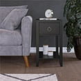 thumbnail image 2 of Her Majesty Narrow Side Table, Black, 2 of 14
