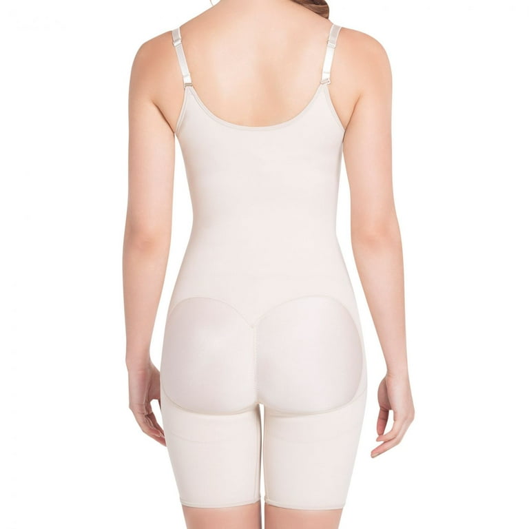 Siluet 1234 Invisible Slimming Braless Mid-Thigh Body Shaper Nude- S