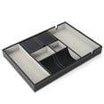 thumbnail image 6 of AOOOWER Valet Tray for Men, EDC Tray, Nightstand Organizer, Table Organizer, Charging Station, Catch All, Dresser Tray, 6 of 9