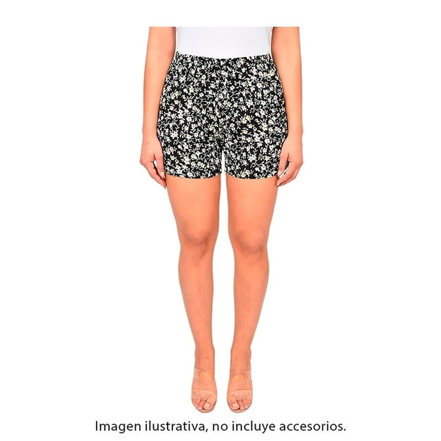 Short Oceans Pacific Talla G Estampado Negro