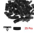 thumbnail image 5 of 25 Pcs Plastic Rivet Bumper Fender Fastener Clip for Wrangler JK 68039280-AA, 5 of 6
