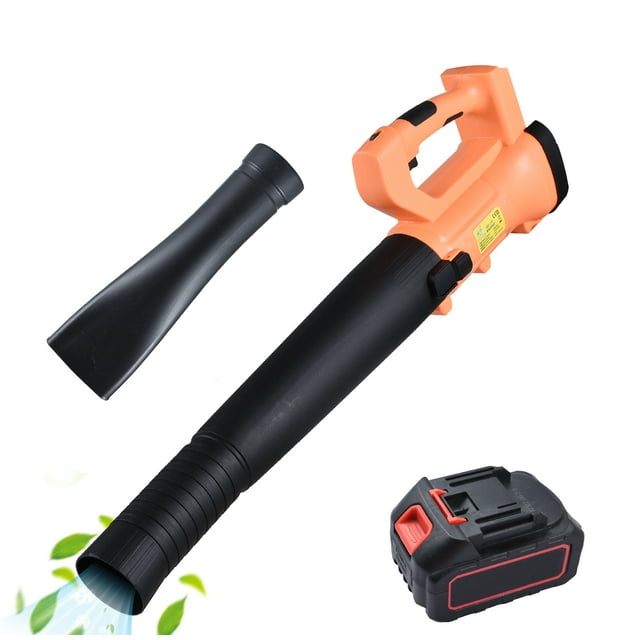 Yeacher Souffleur de Feuilles Sans Fil 3000W Souffleur de Feuilles Électrique 6 Vitesses Réglables Batterie 2000mAh Alimenté par Feuille