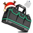 thumbnail image 2 of 16-Inch Tool Bag, Wide Mouth Tool Bag with Water Proof Molded Base, Heavy Duty Tool Bags, 2 of 5