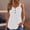 A141 White, variant on Xdegoge Tank Top for Women Square Neck Sleeveless Dressy Casual Peplum Hem Ruched Bust Button Detail Summer Empire Waist Flowy Stretchy Going Out Fashion Party Camisole Top