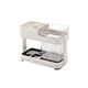 thumbnail image 1 of Yuarrent Soporte para cepillo de dientes, organizador de almacenamiento de cepillos de maquillaje, jabón, de dientes, soporte de tocador Almacenamiento y organización del hogar, 1 of 6