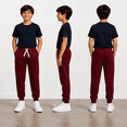 thumbnail image 2 of Lee Boys' Sweatpants - 4 Pack Basic Cozy Active Fleece Jogger Pants with Pockets (4-20), 2 of 5