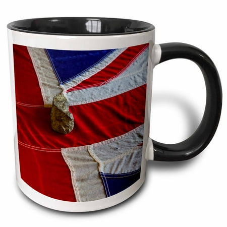 

3dRose British Union Jack flag Langley British Columbia - CN02 WBI0401 - Walter Bibikow Two Tone Black Mug 11oz