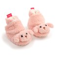 thumbnail image 6 of Newborn Infant Baby Girls Boys Warm Fleece Winter Booties Christmas First Walkers Shoes, 6 of 9