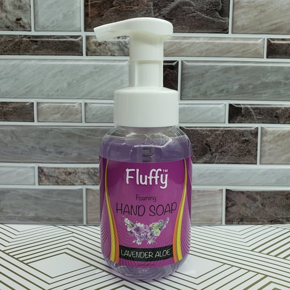 Fluffy Foaming Hand Soap with Lavender, 300 ml / 10 fl oz (6 Pack)