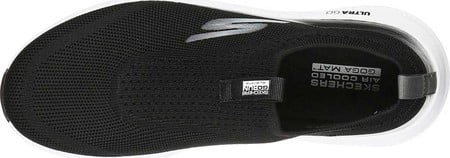 Skechers Slip on Casual Sneakers for Women Go Run Elevate Hot Streak Walking Shoes Lightweight Mesh Breathable Cushioning Flexible Rubber Outsole